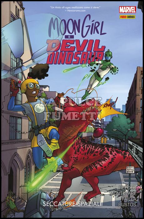 MARVEL COLLECTION INEDITO - MOON GIRL E DEVIL DINOSAUR # 2: SECCATURE SPAZIALI